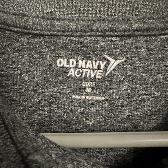 Old Navy Active Men’s Short Sleeve Golf Polo Grey Size Medium - Picture 3 of 3